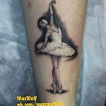 photo tattoo ballerina 07.05.2019 №096 - Ballet Dancer Tattoo - tattoovalue.net