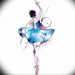 photo tattoo ballerina 07.05.2019 №112 - Ballet Dancer Tattoo - tattoovalue.net