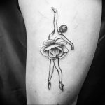 photo tattoo ballerina 07.05.2019 №124 - Ballet Dancer Tattoo - tattoovalue.net