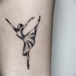 photo tattoo ballerina 07.05.2019 №130 - Ballet Dancer Tattoo - tattoovalue.net