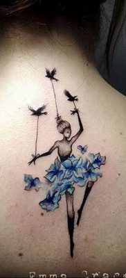 photo tattoo ballerina 07.05.2019 №148 – Ballet Dancer Tattoo – tattoovalue.net