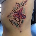 photo tattoo ballerina 07.05.2019 №156 - Ballet Dancer Tattoo - tattoovalue.net