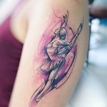 photo tattoo ballerina 07.05.2019 №163 - Ballet Dancer Tattoo - tattoovalue.net