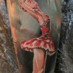 photo tattoo ballerina 07.05.2019 №168 - Ballet Dancer Tattoo - tattoovalue.net