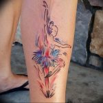 photo tattoo ballerina 07.05.2019 №214 - Ballet Dancer Tattoo - tattoovalue.net