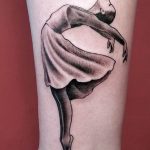 photo tattoo ballerina 07.05.2019 №215 - Ballet Dancer Tattoo - tattoovalue.net