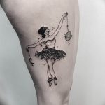 photo tattoo ballerina 07.05.2019 №222 - Ballet Dancer Tattoo - tattoovalue.net