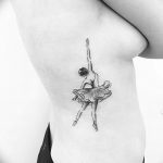 photo tattoo ballerina 07.05.2019 №254 - Ballet Dancer Tattoo - tattoovalue.net