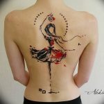 photo tattoo ballerina 07.05.2019 №284 - Ballet Dancer Tattoo - tattoovalue.net