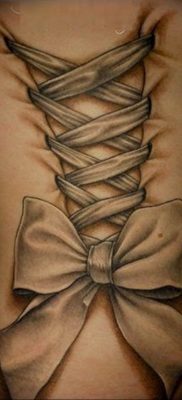 Back of the thigh ribbon tattoos  msyxtattoo thightattoos femal   TikTok