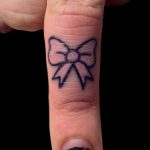 photo tattoo bow 17.04.2019 №261 - idea for tattoo bow - tattoovalue.net
