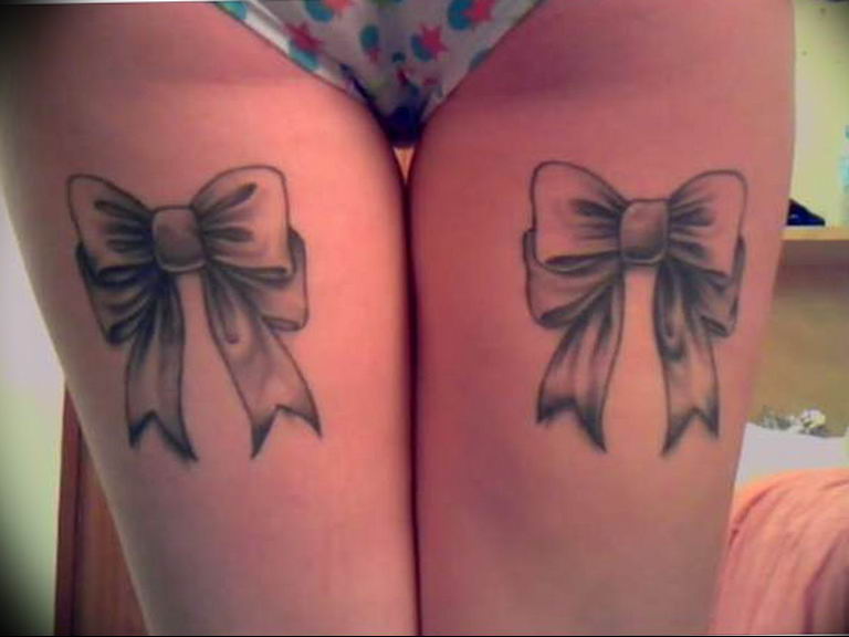 Details 65 bow on thigh tattoo best  thtantai2