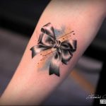 photo tattoo bow 17.04.2019 №015 - idea for tattoo bow - tattoovalue.net