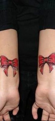 photo tattoo bow 17.04.2019 №021 – idea for tattoo bow – tattoovalue.net