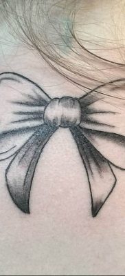 photo tattoo bow 17.04.2019 №023 – idea for tattoo bow – tattoovalue.net