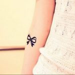 photo tattoo bow 17.04.2019 №033 - idea for tattoo bow - tattoovalue.net