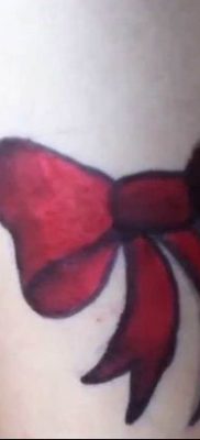 photo tattoo bow 17.04.2019 №044 – idea for tattoo bow – tattoovalue.net