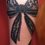 photo tattoo bow 17.04.2019 №059 - idea for tattoo bow - tattoovalue.net