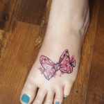 photo tattoo bow 17.04.2019 №069 - idea for tattoo bow - tattoovalue.net