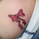 photo tattoo bow 17.04.2019 №072 - idea for tattoo bow - tattoovalue.net