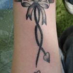 photo tattoo bow 17.04.2019 №088 - idea for tattoo bow - tattoovalue.net