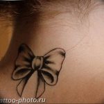 photo tattoo bow 17.04.2019 №095 - idea for tattoo bow - tattoovalue.net