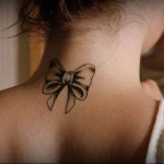 photo tattoo bow 17.04.2019 №106 - idea for tattoo bow - tattoovalue.net
