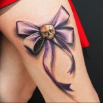 photo tattoo bow 17.04.2019 №184 - idea for tattoo bow - tattoovalue.net