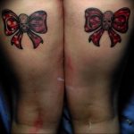 photo tattoo bow 17.04.2019 №185 - idea for tattoo bow - tattoovalue.net