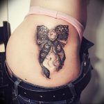 photo tattoo bow 17.04.2019 №197 - idea for tattoo bow - tattoovalue.net