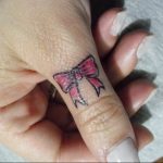 photo tattoo bow 17.04.2019 №199 - idea for tattoo bow - tattoovalue.net