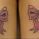 photo tattoo bow 17.04.2019 №200 - idea for tattoo bow - tattoovalue.net