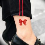 photo tattoo bow 17.04.2019 №205 - idea for tattoo bow - tattoovalue.net