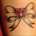 photo tattoo bow 17.04.2019 №208 - idea for tattoo bow - tattoovalue.net