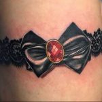 photo tattoo bow 17.04.2019 №239 - idea for tattoo bow - tattoovalue.net