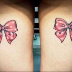 photo tattoo bow 17.04.2019 №244 - idea for tattoo bow - tattoovalue.net