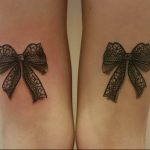 photo tattoo bow 17.04.2019 №257 - idea for tattoo bow - tattoovalue.net