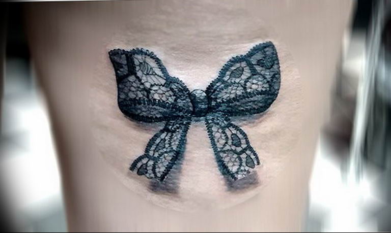 photo tattoo bow 17.04.2019 №263 - idea for tattoo bow - tattoovalue.net