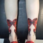 photo tattoo bow 17.04.2019 №265 - idea for tattoo bow - tattoovalue.net