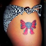 photo tattoo bow 17.04.2019 №268 - idea for tattoo bow - tattoovalue.net