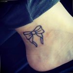 photo tattoo bow 17.04.2019 №284 - idea for tattoo bow - tattoovalue.net