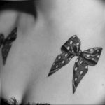 photo tattoo bow 17.04.2019 №301 - idea for tattoo bow - tattoovalue.net