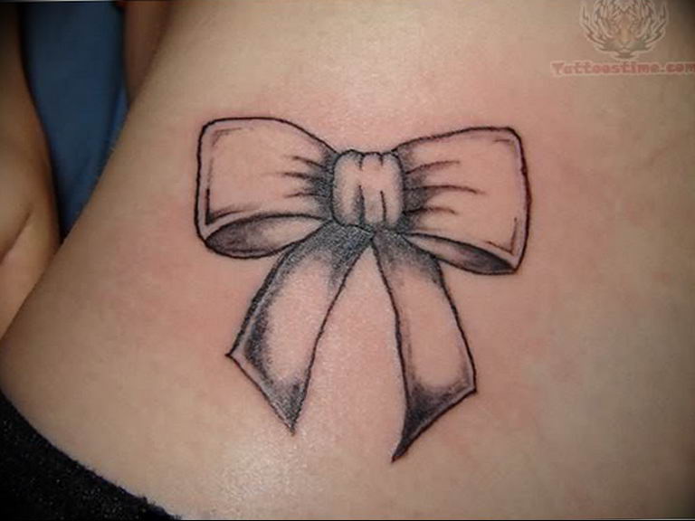 photo tattoo bow 17.04.2019 №340 - idea for tattoo bow - tattoovalue.net