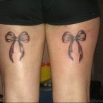 photo tattoo bow 17.04.2019 №365 - idea for tattoo bow - tattoovalue.net