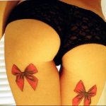 photo tattoo bow 17.04.2019 №367 - idea for tattoo bow - tattoovalue.net