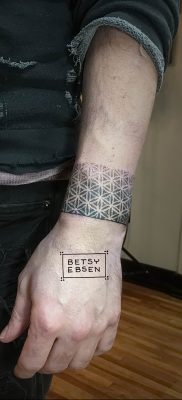 photo tattoo bracelet 04.05.2019 №041 – bracelet tattoo idea – tattoovalue.net