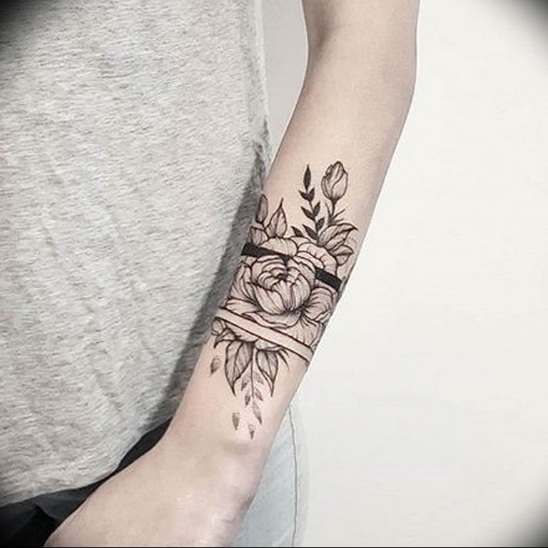 New floral wrist tattoo  rtattoo