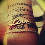 photo tattoo bracelet 04.05.2019 №095 - bracelet tattoo idea - tattoovalue.net