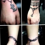 photo tattoo bracelet 04.05.2019 №109 - bracelet tattoo idea - tattoovalue.net