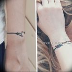 photo tattoo bracelet 04.05.2019 №208 - bracelet tattoo idea - tattoovalue.net